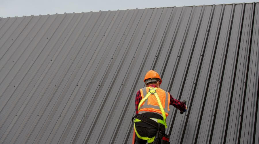 Professional metal roof installation services in Otoe, NE